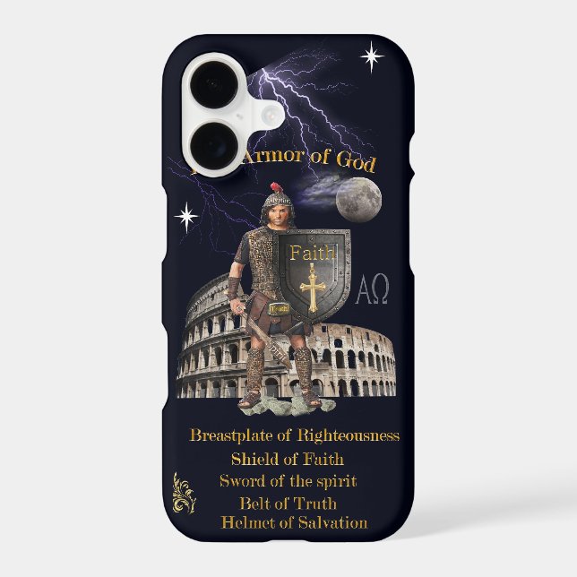 Scripture Full Armor of GOD Iphone Case (Back)