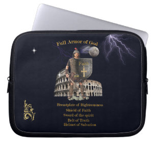 Scripture Full Armor of GOD Laptop Sleeve
