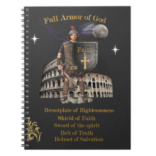 Scripture Full Armor of GOD Notebook