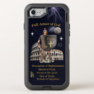 Scripture Full Armor of GOD OtterBox Defender iPhone SE/8/7 Case