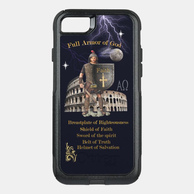Scripture Full Armor of GOD Otterbox iPhone Case (Back)