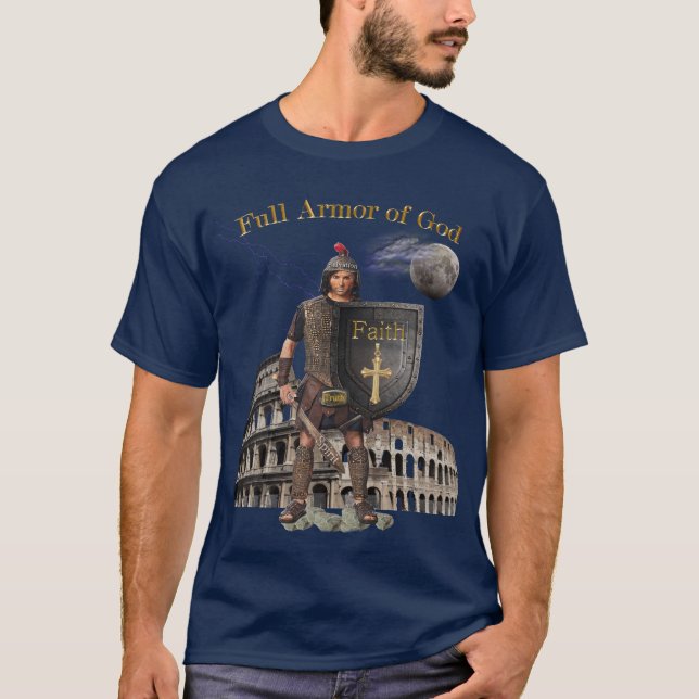 Scripture Full Armor of GOD T-Shirt (Front)