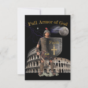 Scripture Full Armor of GOD Thank You Card