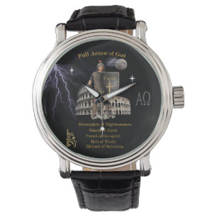 Scripture Full Armor of GOD Watch