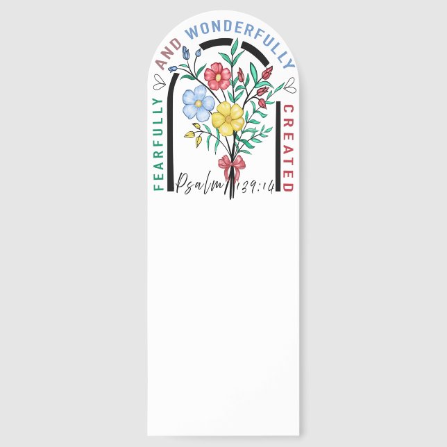 Scripture in Full Bloom Bookmarks (Front)