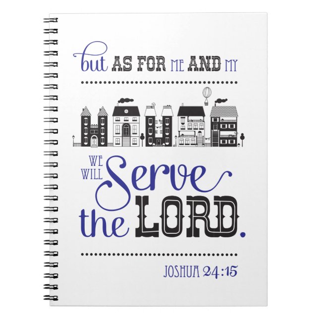 Scripture Inspired Journal Bible Joshua 24 (Front)