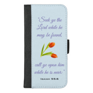 'Scripture' iPhone 8/7 Plus Wallet Case