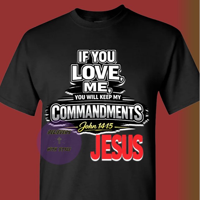 Scripture - JESUS T-Shirt (Creator Uploaded)
