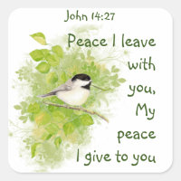 Scripture John 14:27 My Peace I leave with You