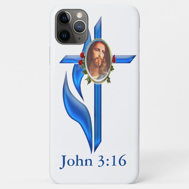 Scripture John 3;16 Case-Mate iPhone Case (Back)
