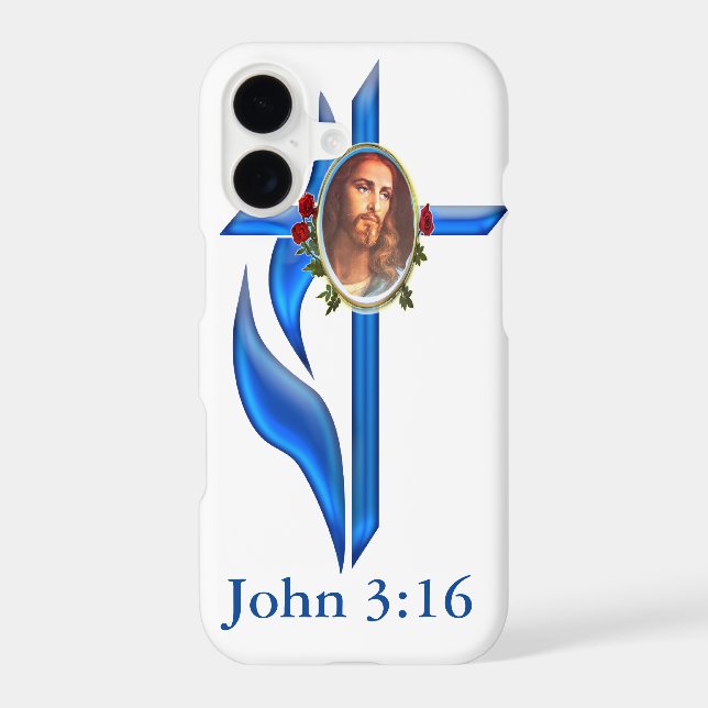 Scripture John 3;16 Iphone Case (Back)