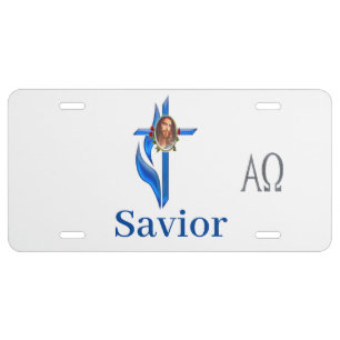 Scripture John 3;16 License Plate