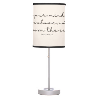 Scripture Lamp Colossians 3:2