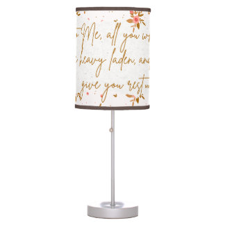 Scripture Lamp Matthew 11:28