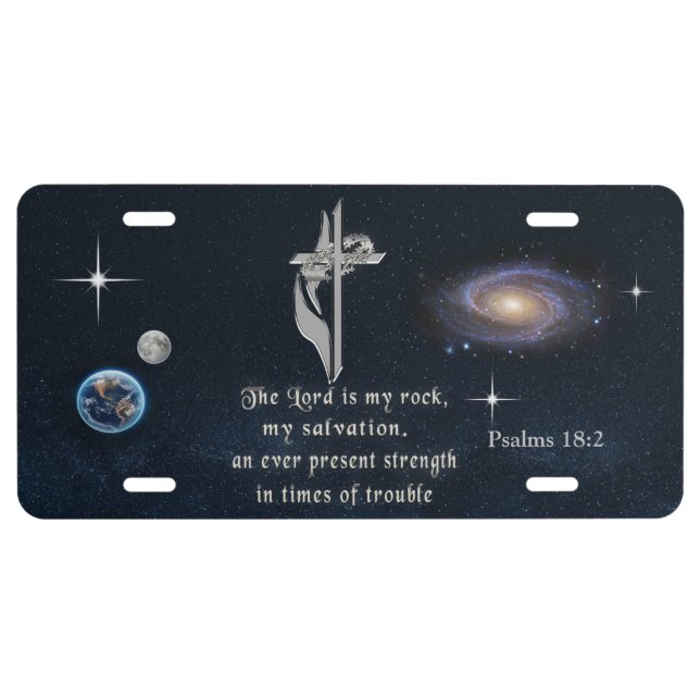 Scripture License Plate (Front)