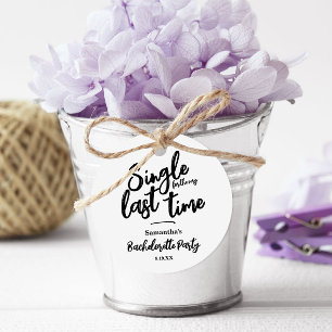 Scripture Modern Bachelorette Party Favor Tags