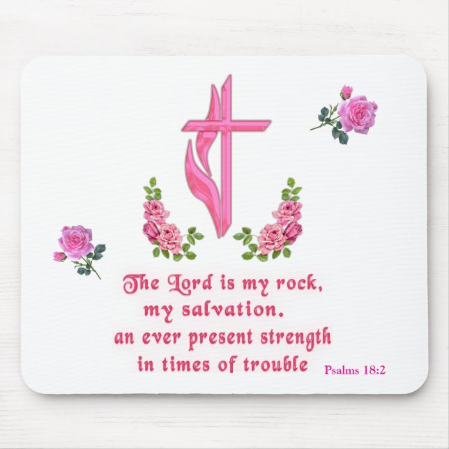 Scripture  mouse pad (Front)