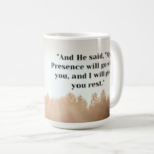 Scripture Mug Exodus 33:14