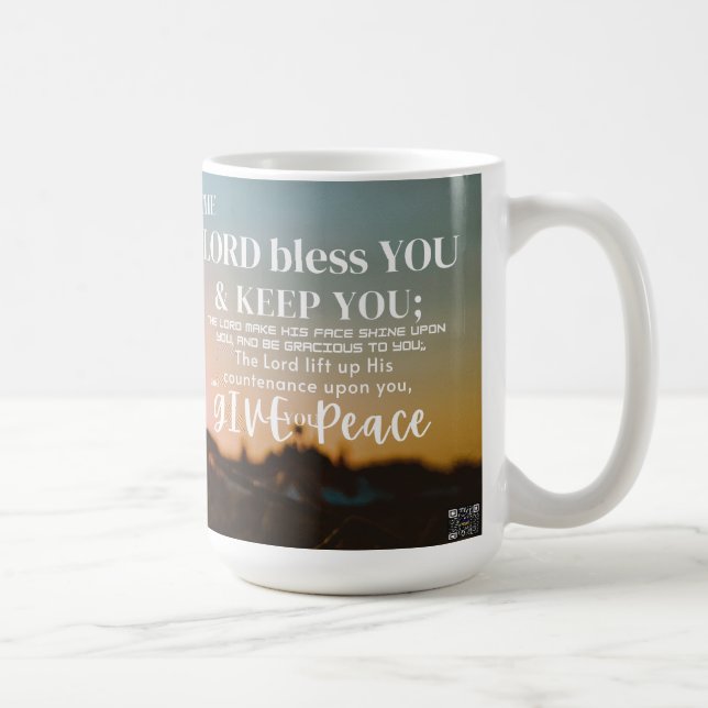 Scripture  Mug Numbers 6:24-26 (Right)