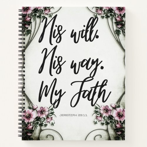 Scripture Notebook His Will