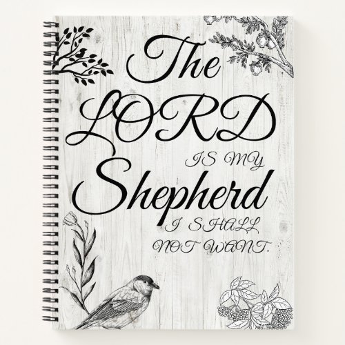 Scripture Notebook Shepherd