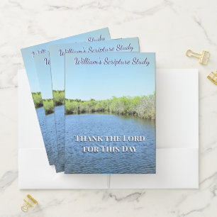 Scripture Notes & Daily Gratitude Pocket Folder