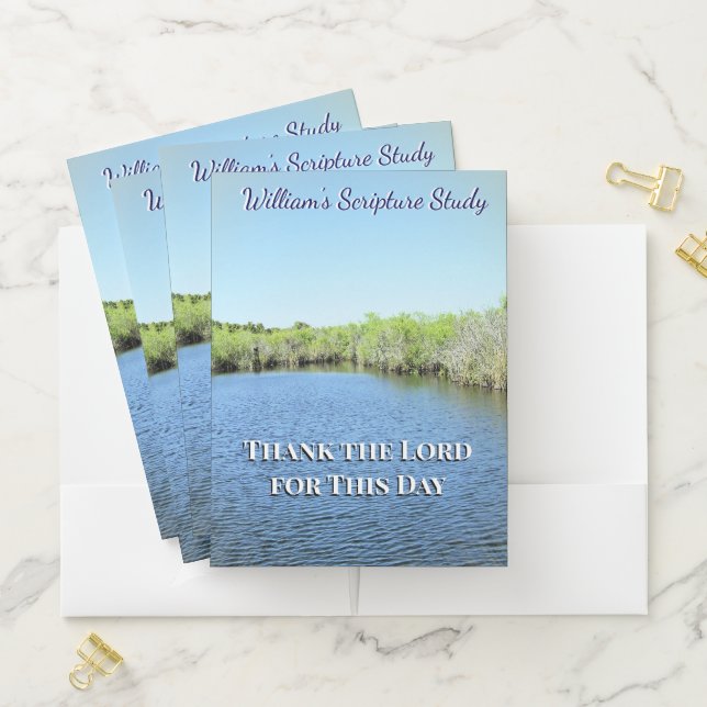 Scripture Notes & Daily Gratitude Pocket Folder (In Situ)