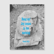 Scripture of Encouragement Magnetic Greeting Card