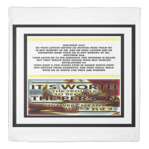 Scripture Pictures 03 Duvet Cover