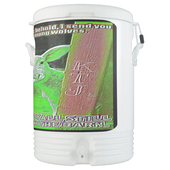 Scripture Pictures 18 Beverage Cooler (Front)