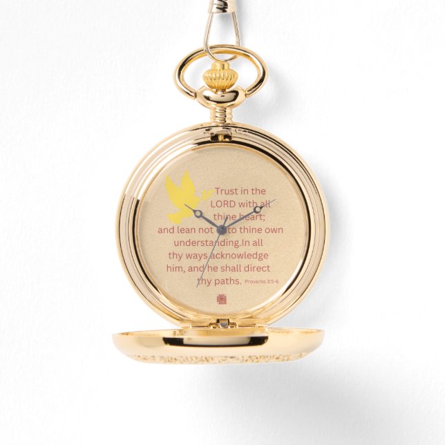 Scripture Pocket Watch  (Front)
