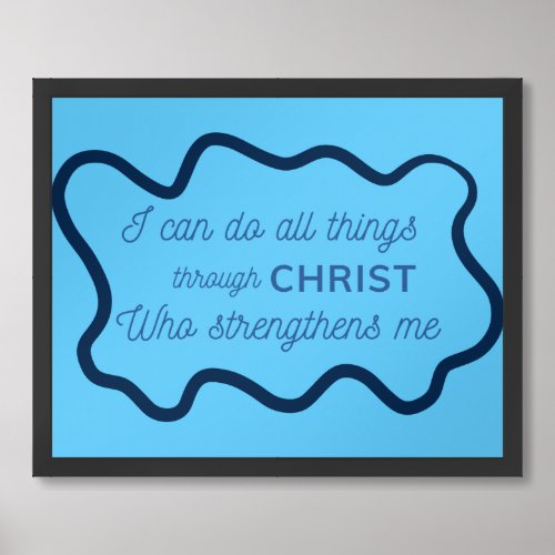 Scripture Poster I Can Do All Things
