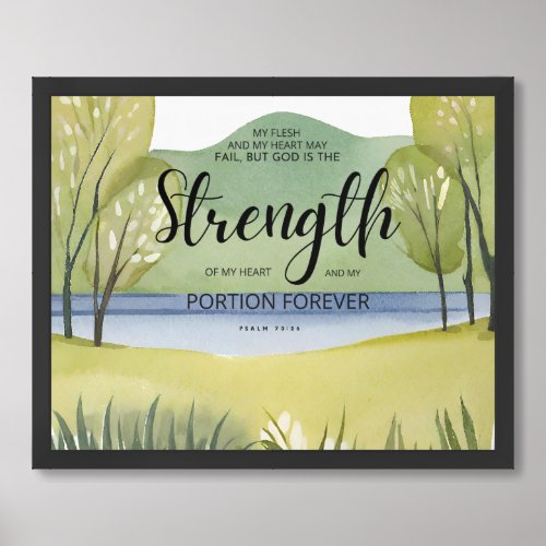 Scripture Poster My Portion