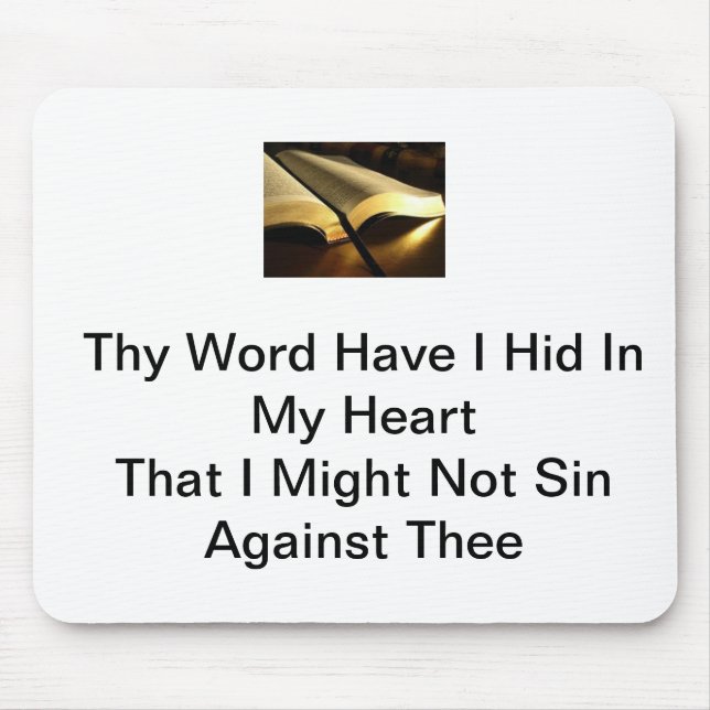 Scripture Products Mouse Pad (Front)