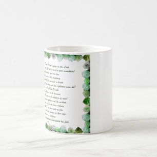 Scripture, Psalm 11, Bible Verse, Color Morph Mug