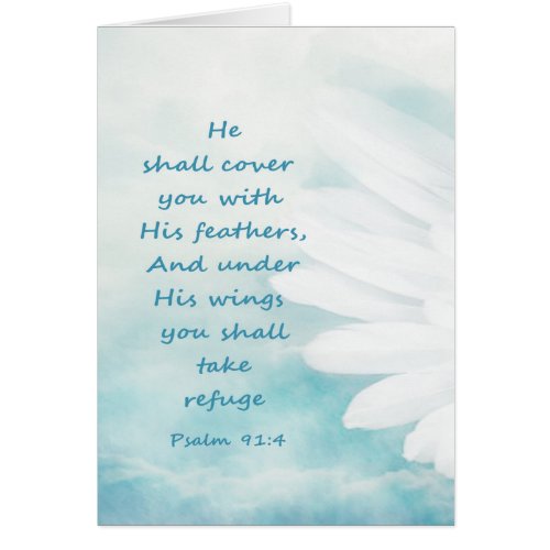 Scripture Psalm 914 Refuge Under His Wings Verse