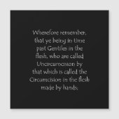 Scripture Quote Ephesians 2 11 (Front)