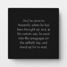 Scripture Quote Luke 4 16
