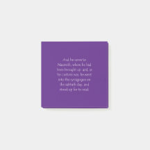 Scripture Quote Luke 4 16