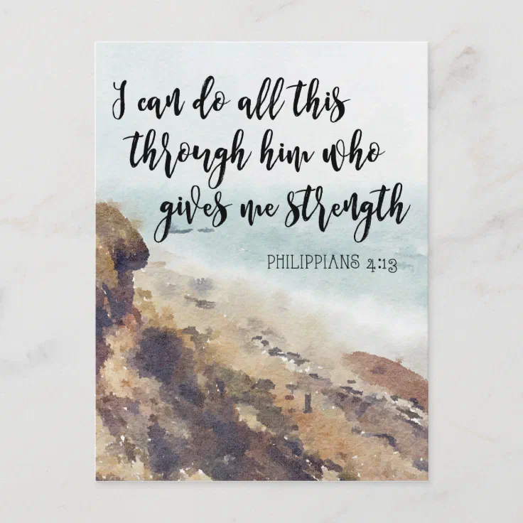 scripture quote notecard philippians | Zazzle scripture quote notecard philippians | Zazzle