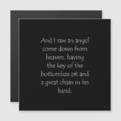 Scripture Quote Revelation 20 1 (Front/Back)