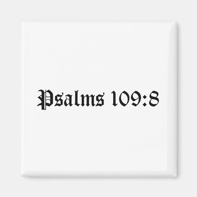 Scripture reference  magnet (Front)