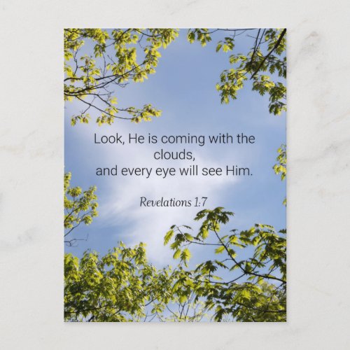 Scripture Revelations 17 Postcard