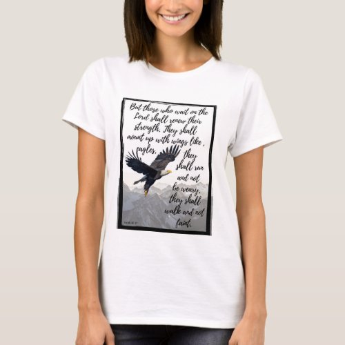 Scripture Shirt Eagle