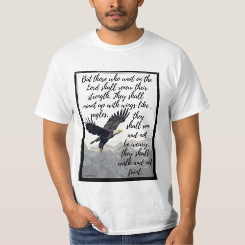 Scripture Shirt Eagle Men