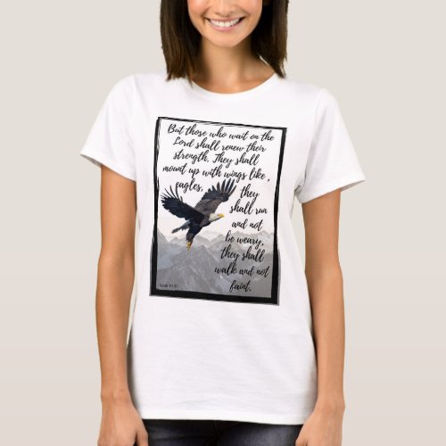 Scripture Shirt Eagle Women