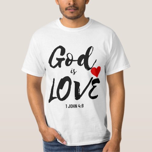 Scripture Shirt God is Love Men 