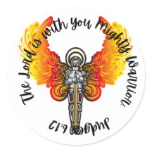 Scripture Sticker (Judges 6:12)