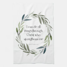 Scripture Tea-Towel | Philippians 4:13