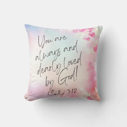 Scripture Throw Pillow